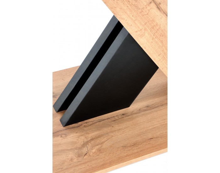 Разтегателна маса XARELTO, дъб вотан и черно