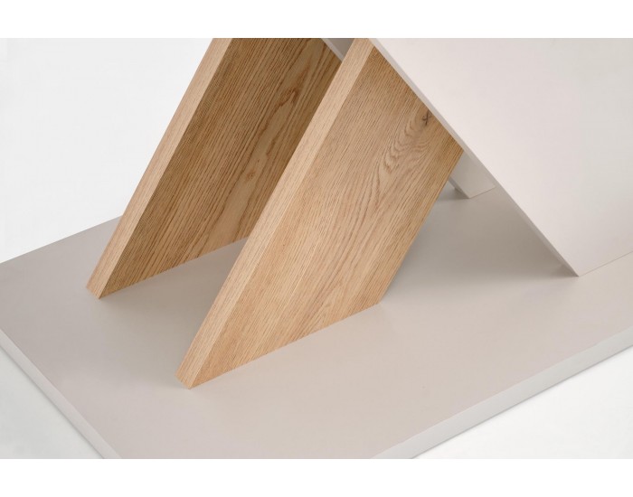 Разтегателна маса XARELTO, кашмир и дъб кремона