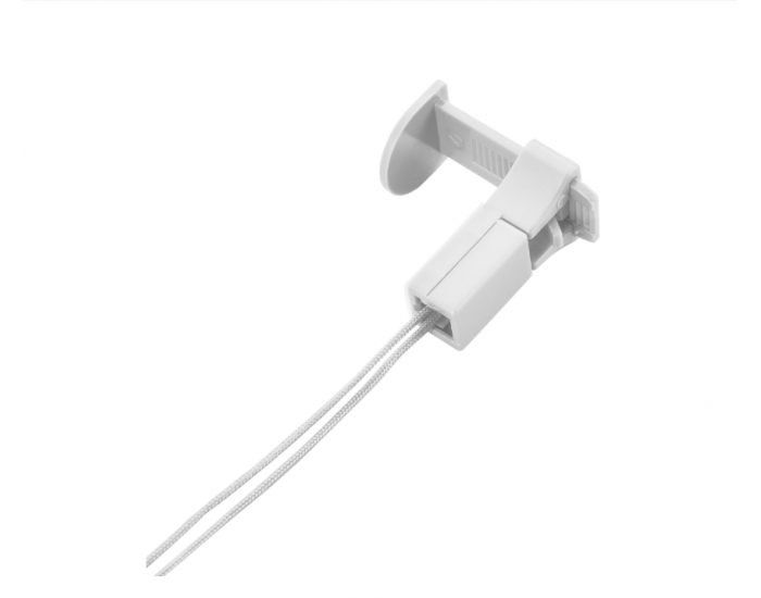 Хармоника роло/ плисираща щора 40x100 см - бяла - слънце и светлозащитна, пазеща сянка - без пробиване