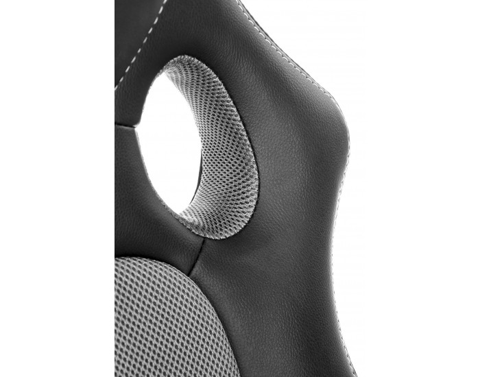 Офис стол BM-Berkel, черно и сиво