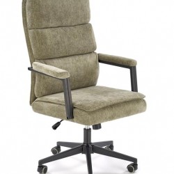 Офис стол Adriano, въртящ се, маслено зелен - Офис столове