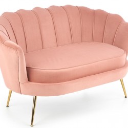 Диван BM-Amorinito XL, пепелно розово - Мека мебел