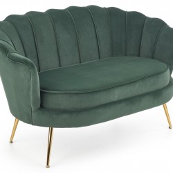 Диван BM-Amorinito XL, тъмнозелено - Мека мебел