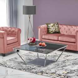 Диван BM-Eriksen XL, розов - Мека мебел