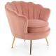Кресло BM-Amorinito 1, пепелно розово
