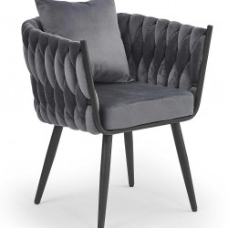 Кресло BM-Avatar 2, сиво - Мека мебел