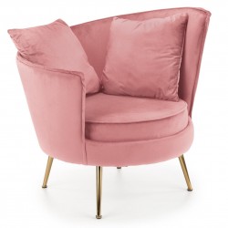 Кресло BM-Almond 1, розово - Фотьойли