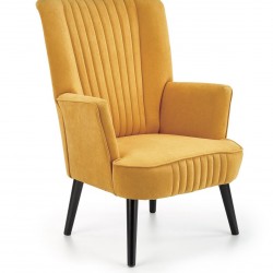 Кресло BM-Delgado 1, горчица - Мека мебел