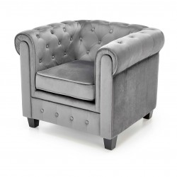 Кресло BM-Eriksen 1, сиво - Мека мебел