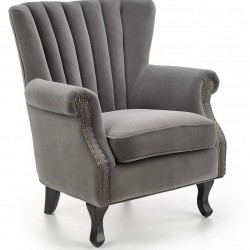 Кресло BM-Titan 1, сив - Мека мебел