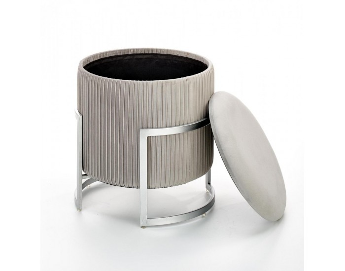 Табуретка BM-Cricket 1, светло сиво