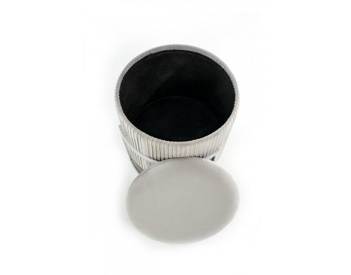 Табуретка BM-Cricket 1, светло сиво