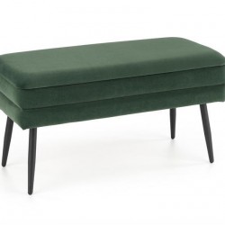 Табуретка BM-Velva 1, зелен - Мека мебел