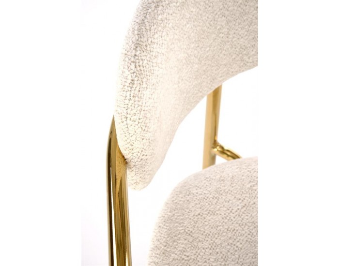 Трапезен стол модел К 537, Кремав