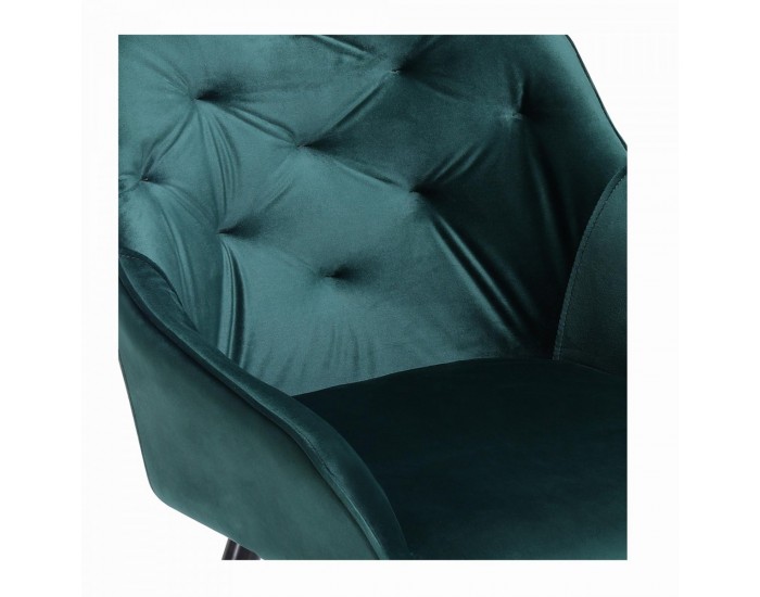 Трапезен стол KH 487, тъмнозелен