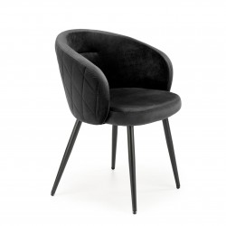 Трапезен стол KH430, черен - Трапезни столове