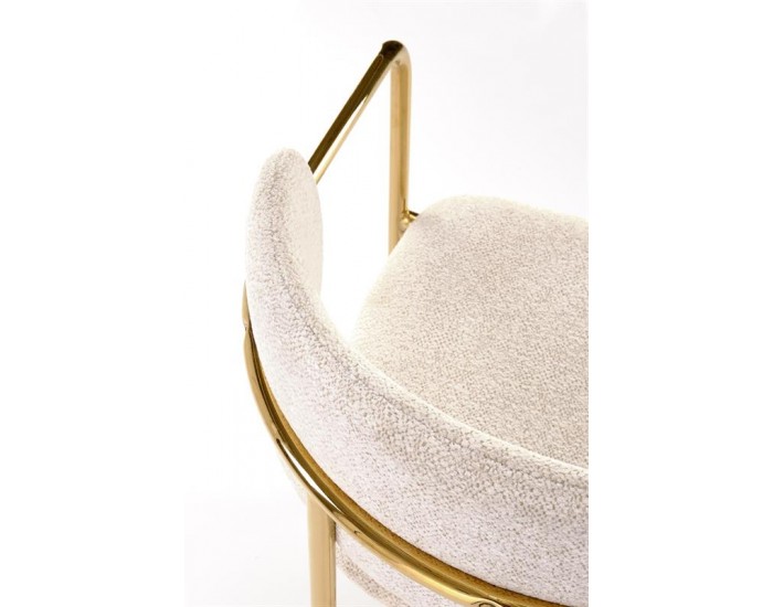 Трапезен стол модел К 537, Кремав