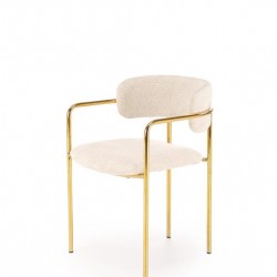 Трапезен стол модел К 537, Кремав - Трапезни столове