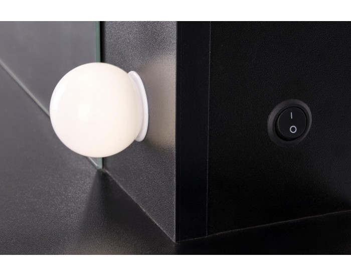 Тоалетка BM-Hollywood 1, черна