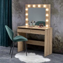 Тоалетка BM-Hollywood 1, дъб артисан - Тоалетки и Огледала