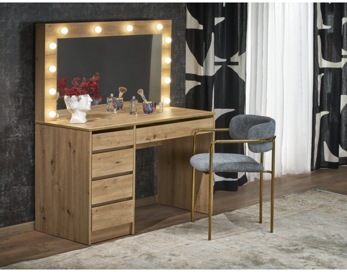 Тоалетка BM-Hollywood XL 1, MDF,  дъб артисан