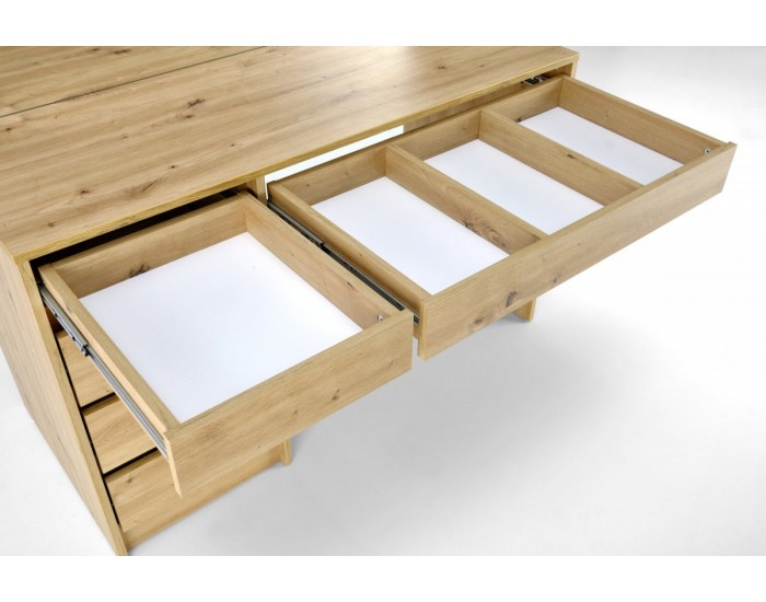 Тоалетка BM-Hollywood XL 1, MDF,  дъб артисан