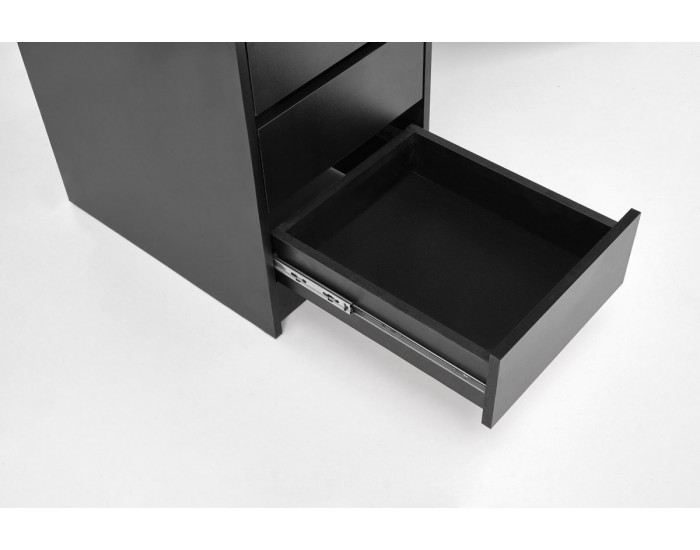 Тоалетка BM-Hollywood XL 1, MDF, черна