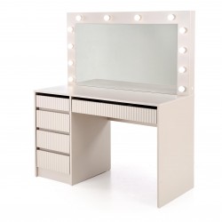 Тоалетка BM-Hollywood XL 2, MDF, кашмир - Тоалетки и Огледала