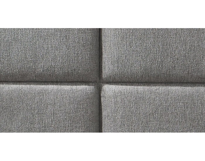 Тапицирана спалня BM-Levanter 1, сива