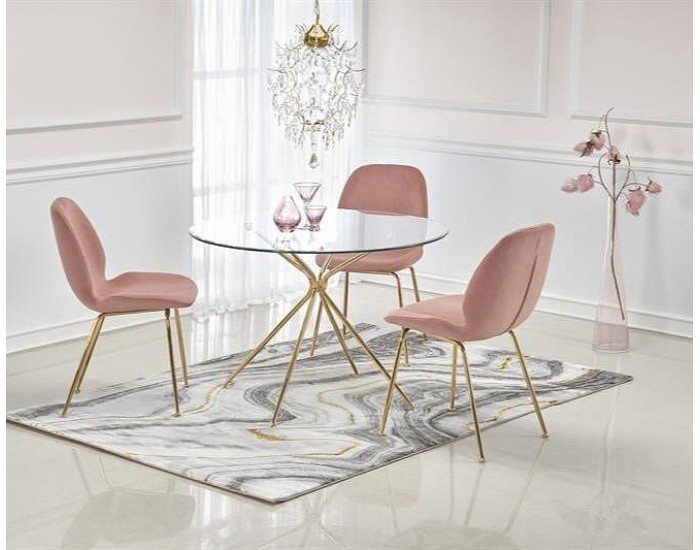 Луксозен трапезен комплект BM-Rondo 1 + 4 стола КH381