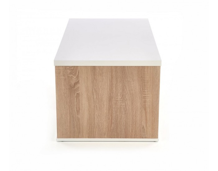 Помощна маса BM-Pantera 1, дъб вотан, бяла