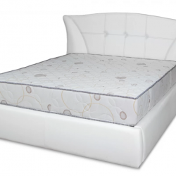 Тапицирано легло Жасмин, бяло, Soft - Тапицирани легла