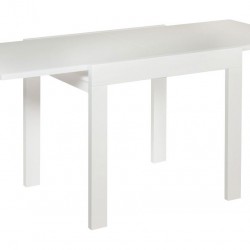 Трапезна маса Мебели Богдан Kors BM2, бяло с бяло - Трапезни маси