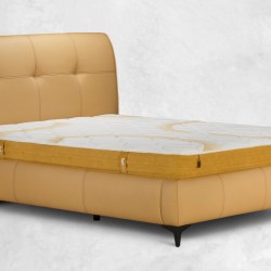 Тапецирана спалня Мартина, с подматрачна рамка - Тапицирани легла