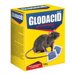 Отрова Glodacid Plus, паста примамка за мишки и плъхове ,150 гр. - Roto