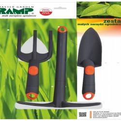 К-т малки градински инструменти: тясна лопата, вилица, универсална мотика/култиватор, RN3530 RAMP - Инструменти, Аксесоари за градината