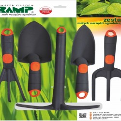 К-т малки градински инструменти: универсална лопата, тясна лопата, вилица, култиватор, универсална мотика/култиватор, RN3550 RAMP - Инструменти, Аксесоари за градината