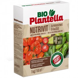 Тор Bio Plantella Nutrivit, за домати и плодови зеленчуци, гранулиран 1 кг. - Plantella