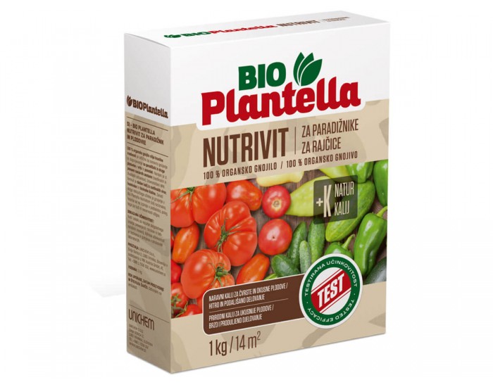 Тор Bio Plantella Nutrivit, за домати и плодови зеленчуци, гранулиран 1 кг.