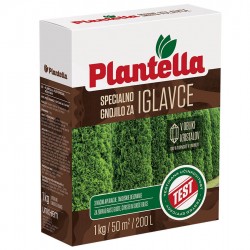 Тор Plantella, специален за иглолистни растения в кристална форма, 1 кг. - Plantella