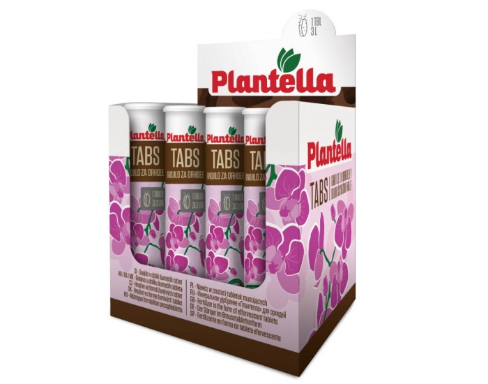 Тор Plantella, таблетки за орхидеи, 4 гр. х 20 бр. таблетки
