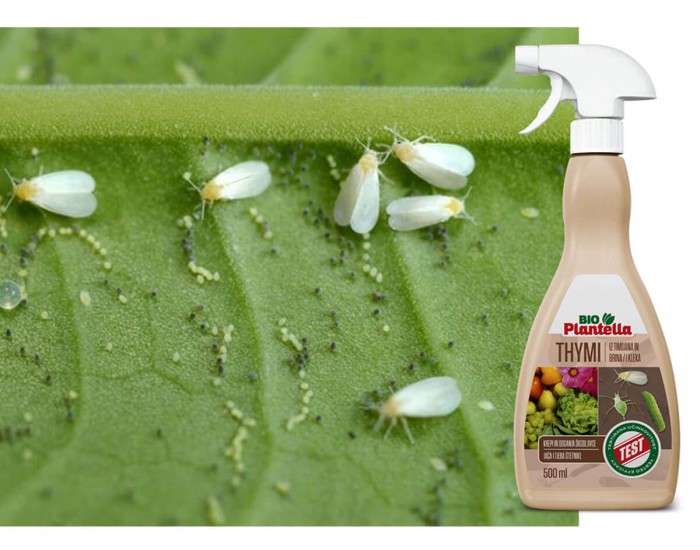 Спрей Bio Plantella Thymi, отблъсква насекоми и вредители, 500 мл.