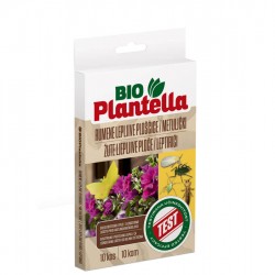 Лепящи Bio Plantella, жълти пеперуди против насекоми, 10 бр. - Градина