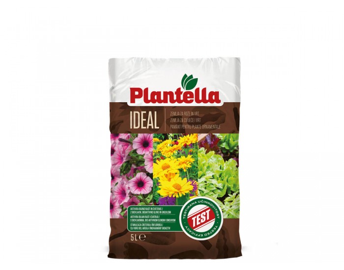 Субстрат Plantella Ideal, универсален торопочвен, 5 литра