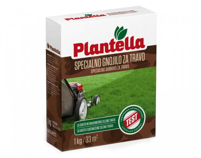 Тор Plantella, за всички видове трева, гранулиран, 1 кг.