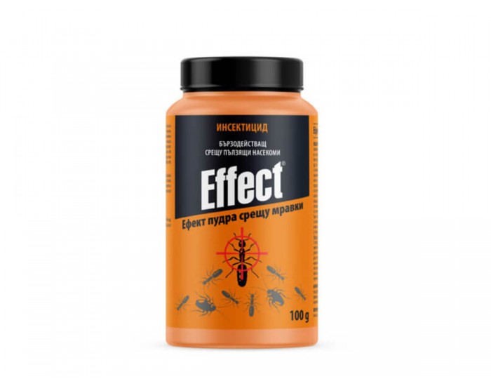 Пудра Effect инсектицид, против мравки, хлебарки и други насекоми, 100 гр.