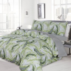 Спален комплект Green palms - 5 части - Спално бельо