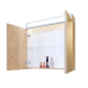 Горен шкаф за баня модел Oregon, PVC с HPL покритие