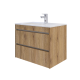 Долен шкаф за баня модел Ema, дървесен цвят