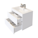 Долен шкаф за баня модел Ema, бял